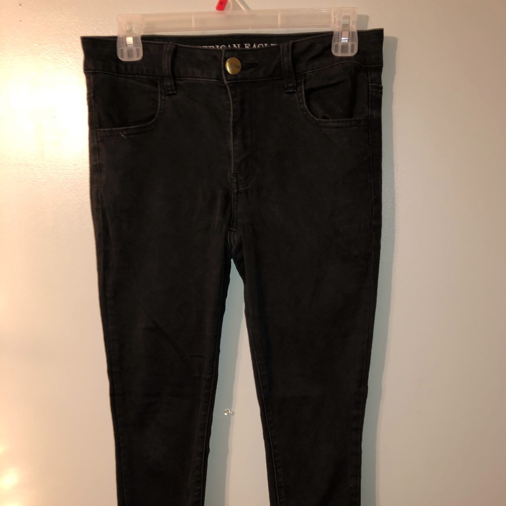 American Eagle Black Jeggings